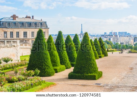 Nature of the Parc de Saint-Cloud, Paris, France