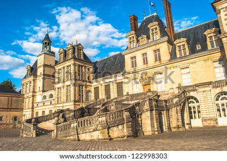 Castle Fontainebleau, France, 50 miles away from Paris