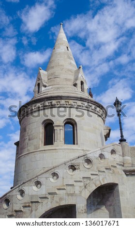 Fisherman\'s Bastion. The Bastion takes its name from the guild of fishermen that was responsible for defending this stretch of the city walls in the Middle Ages.