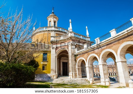 The Iglesia Real de San Antonio. Royal Church of San Antonio, Aranjuez, Spain