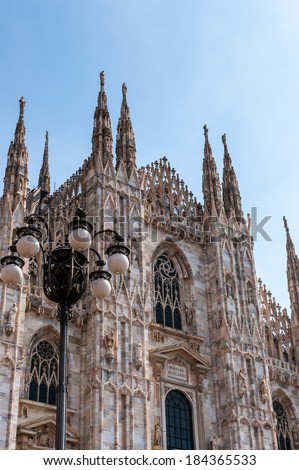 Metropolitan Cathedral-Basilica of the Nativity of Saint Mary - Milan Cathedral - Duomo di Milano, Italy