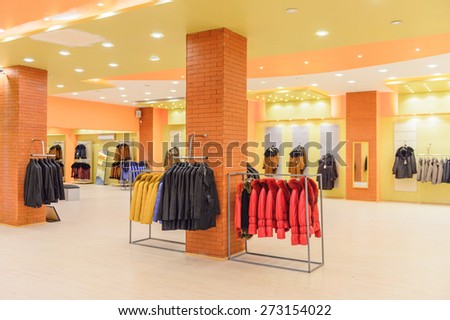 PAMUKKALE, TURKEY - APR 18, 2015: Leather studio Romanov in Turkey. It\'s a popular destination for the people looking for a good quality leather clothes