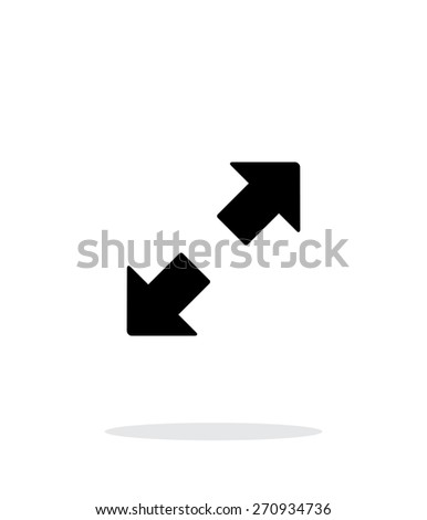 Fullscreen simple icon on white background. Vector illustration.