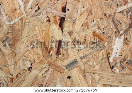 OSB (Oriented Strand Board) is an engineered wood-based panel consisting of strands of wood which are bonded together with a synthetic resin