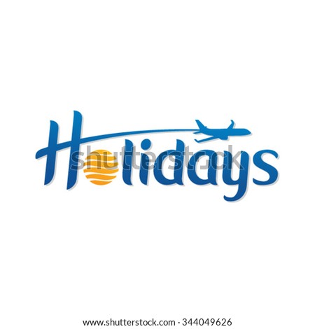 Holidays travel template