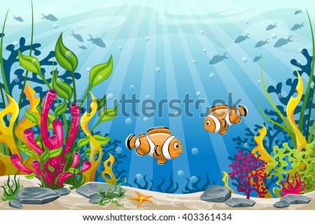 5 Underwater Background Vectors | Download Free Vector Art & Graphics ...