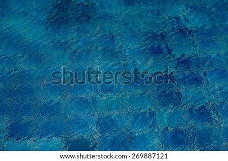 Swimming pool water. Aqua texture