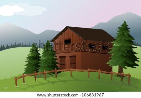 house on the dolomiti mountains