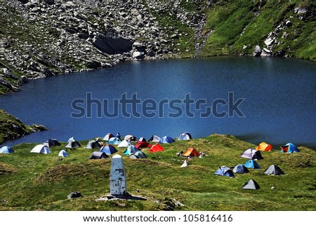 Alpine Camping place
