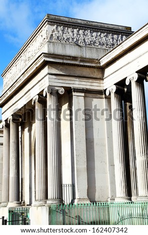 Architectural detail in London, Great Britain, Europe