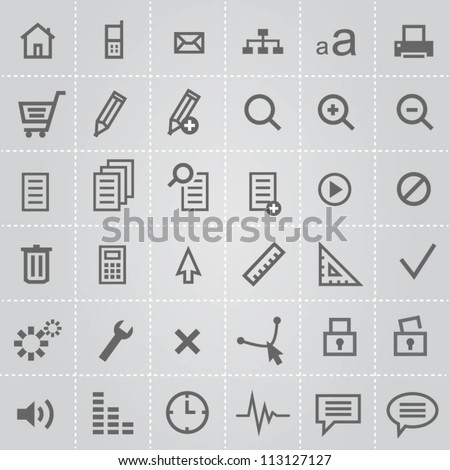 Icons for web designers
