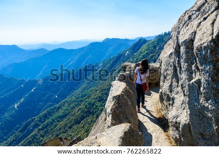 Similar – Image, Stock Photo moro rock sequoia national park