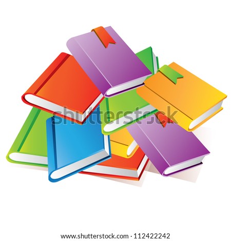 pile of book, vector