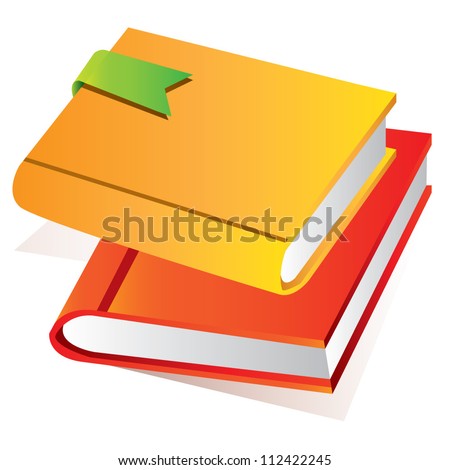 book, pile of book, vector