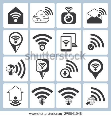 network and wifi icons