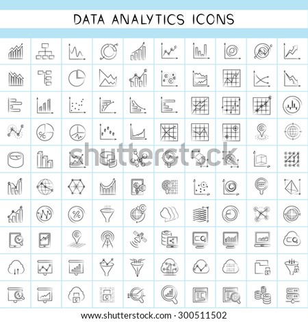 data analytics icons