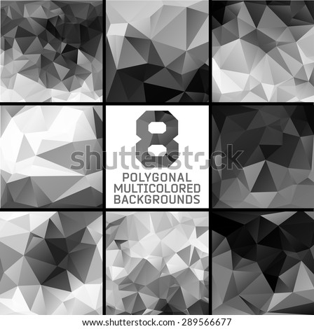 Polygonal background.Crystal and triangles, low poly illustration