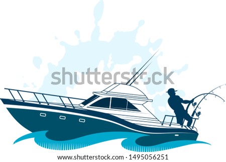 Download Man Fishing Boat Silhouette At Getdrawings Free Download