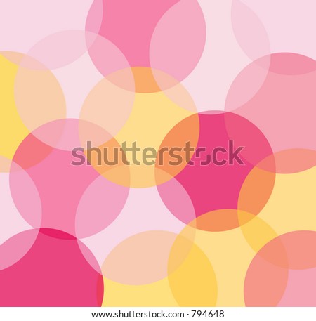 pink shapes background
