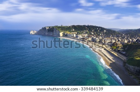 Similar – Foto Bild Klippen von Etretat