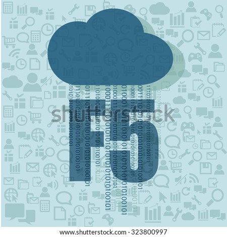 Refresh F5 button on cloud computing background ,single gateway concept