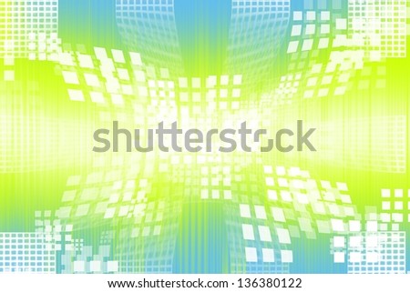 Abstract hi-tech green background