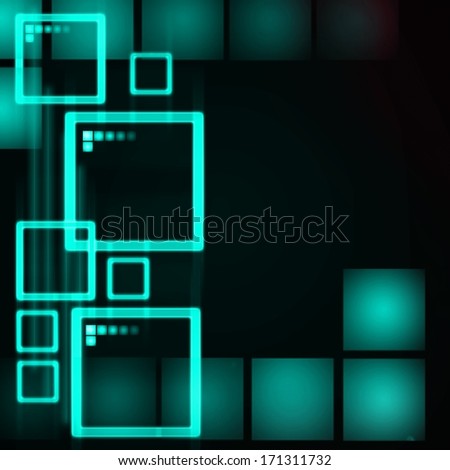 Abstract hi-tech teal background