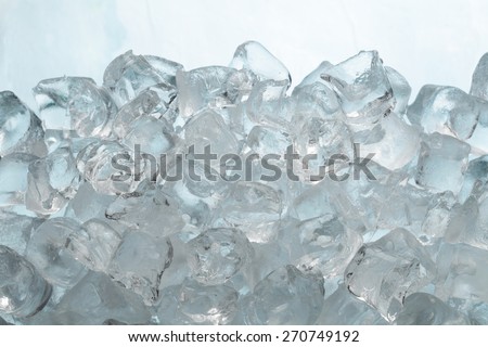 Ice cubes, ice cubes  background / ice cubes isolated on white