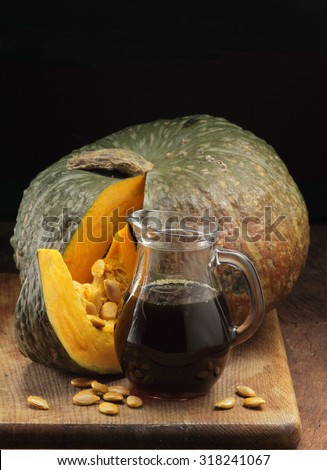 Pumpkin, pumpkin seeds   and pumpkin seeds oil