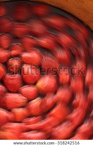 Strawberry jam / making strawberry jam