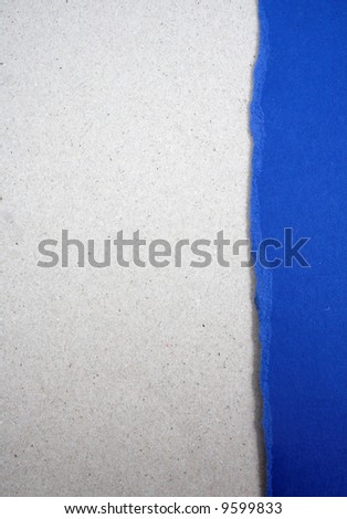 Abstract background with piece of paper