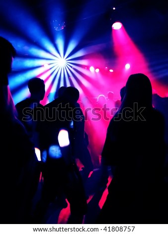 Dancing People In A Disco Stock Photo 41808757 : Shutterstock