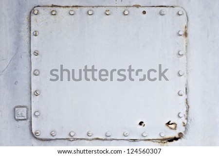 old metal plate texture background