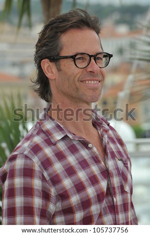 CANNES, FRANCE - MAY 19, 2012: Guy Pearce at the photocall for his new movie \