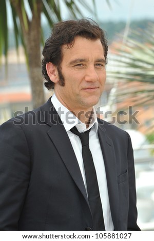 CANNES, FRANCE - MAY 25, 2012: Clive Owen at the photocall for his new movie \