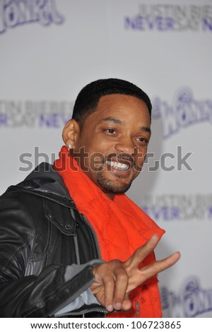 LOS ANGELES, CA - FEBRUARY 8, 2011: Will Smith at the Los Angeles premiere of \