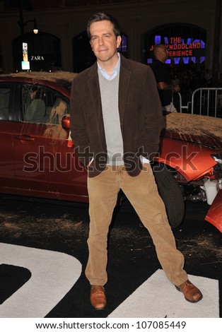 LOS ANGELES, CA - OCTOBER 28, 2010: Ed Helms at the Los Angeles premiere of \