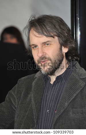 LOS ANGELES, CA - DECEMBER 7, 2009: Peter Jackson at the Los Angeles premier of his new movie \