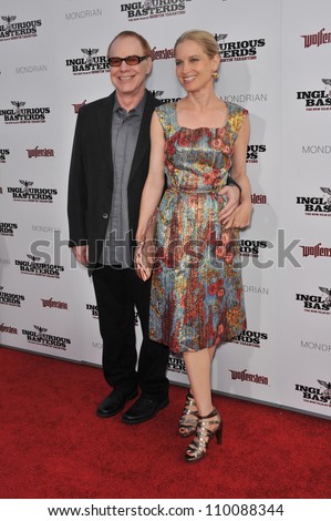 Los Angeles, Ca - August 10, 2009: Bridget Fonda & Husband Danny Elfman ...