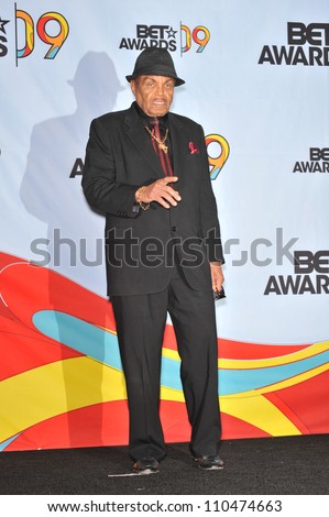 LOS ANGELES, CA - JUNE 28, 2009: Joe Jackson at the 2009 BET Awards (Black Entertainment Television) at the Shrine Auditorium.