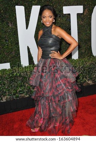 LOS ANGELES, CA - NOVEMBER 11, 2013: Terry Pheto at the Los Angeles premiere of her movie \