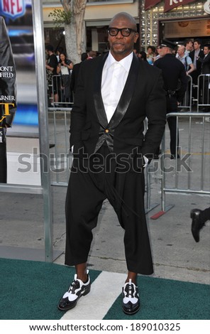 LOS ANGELES, CA - APRIL 7, 2014: Terry Crews at the Los Angeles premiere of his movie \