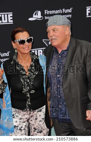 LOS ANGELES, CA - JULY 15, 2014: Stacy Keach at the world premiere of his movie Disney's 
