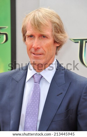 LOS ANGELES, CA - AUGUST 3, 2014: Producer Michael Bay at the premiere of his movie \