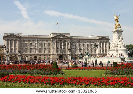 Buckingham Palace, London. Official Residence Of Queen Elizabeth Ii ...