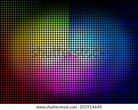Color Wheel Background Meaning Colors Hues And Chromatic