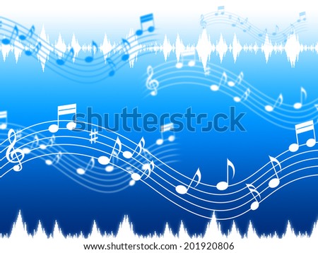 Blue Music Background Meaning Soul Jazz Or Blues