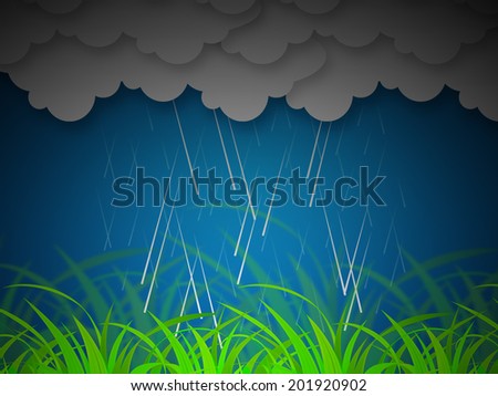 Raining Sky Background Meaning Thunderstorms Or Dark Scenery