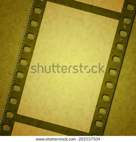 Filmstrip Copyspace Meaning Film-Roll Celluloid And Photography