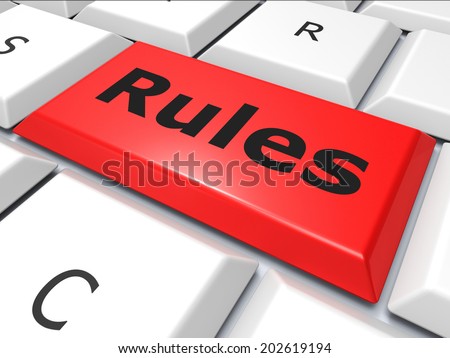 Rules Online Indicating World Wide Web And World Wide Web